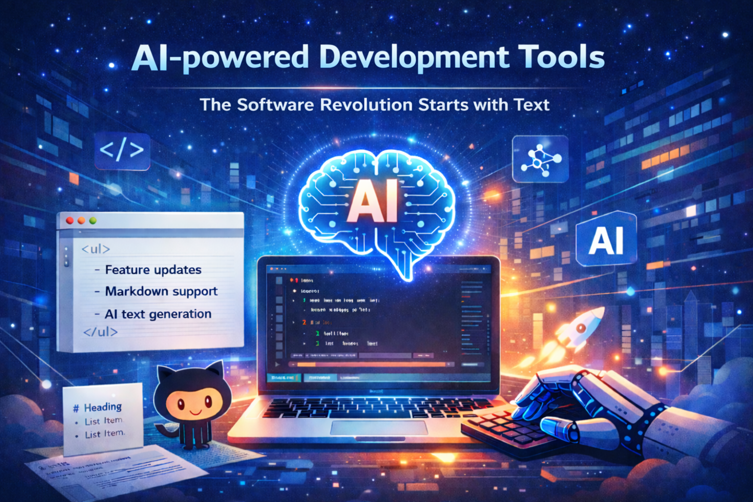 Development Tools After AI — The Evolution of Software Production That Began with Text
