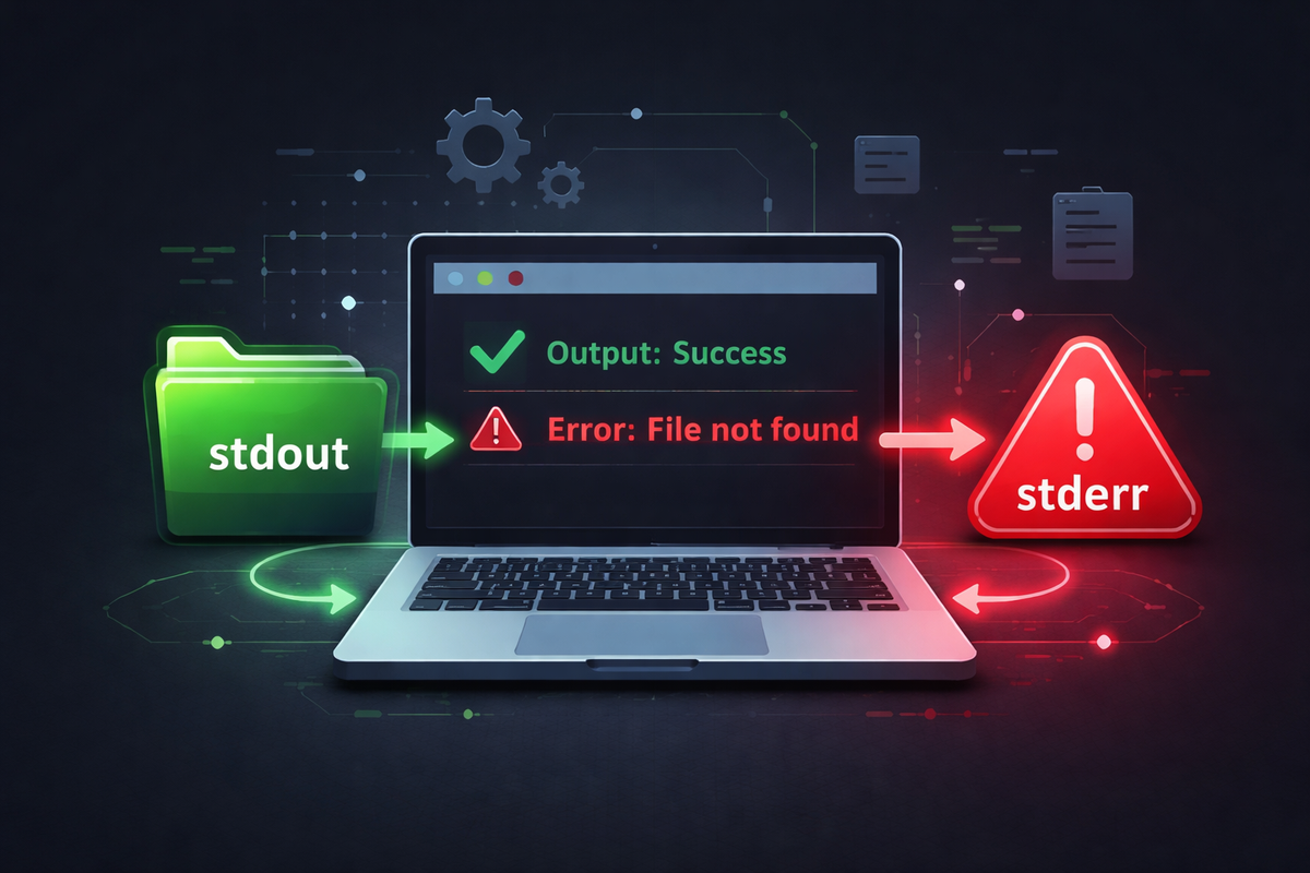 stdout vs stderr — Understanding Linux Output Streams Properly