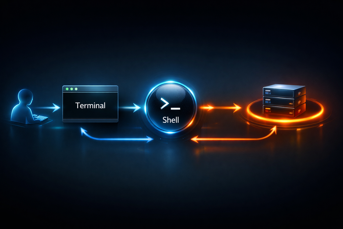 Complete Guide to Shell vs Terminal — What They Are and How They Differ