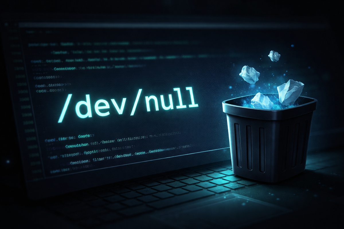 What Is /dev/null — Complete Guide to Discarding Output, Hiding Errors, and Linux Redirection