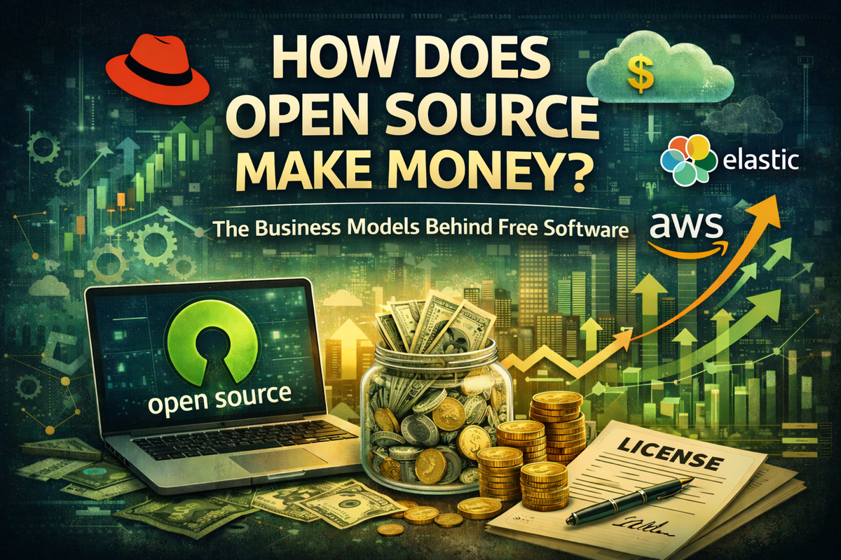 How Open Source Becomes Profitable — The Business Models Behind Free Software