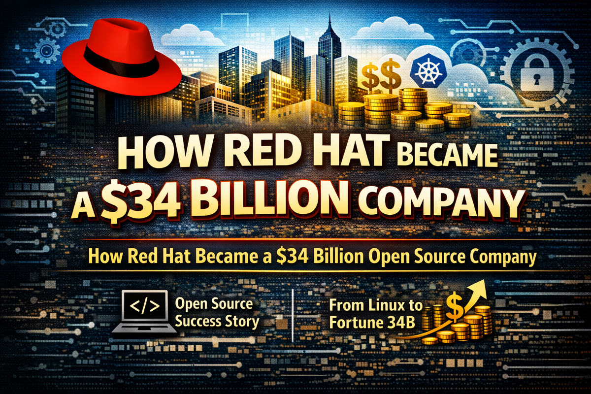 How Red Hat Became a $34 Billion Company with Open Source — The Most Successful Business Model in Open Source History