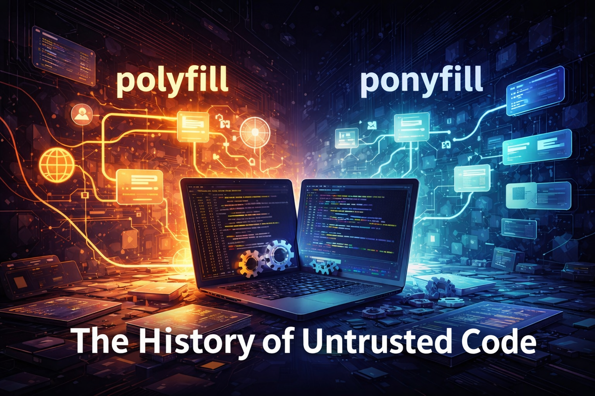From Polyfill to Ponyfill — The History of Code That Couldn’t Trust Its Environment
