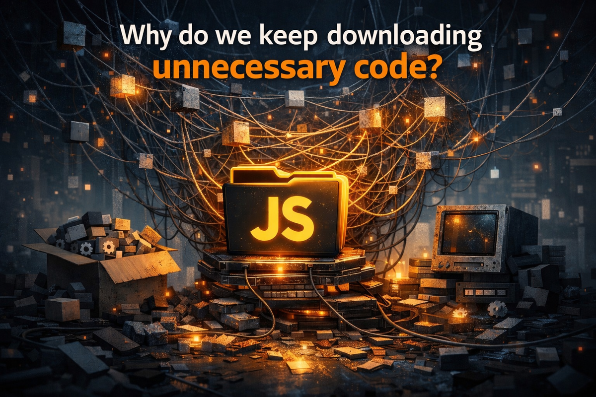 Why Are We Still Downloading Unnecessary Code? — The Structural Illusion Behind JavaScript Dependency Bloat