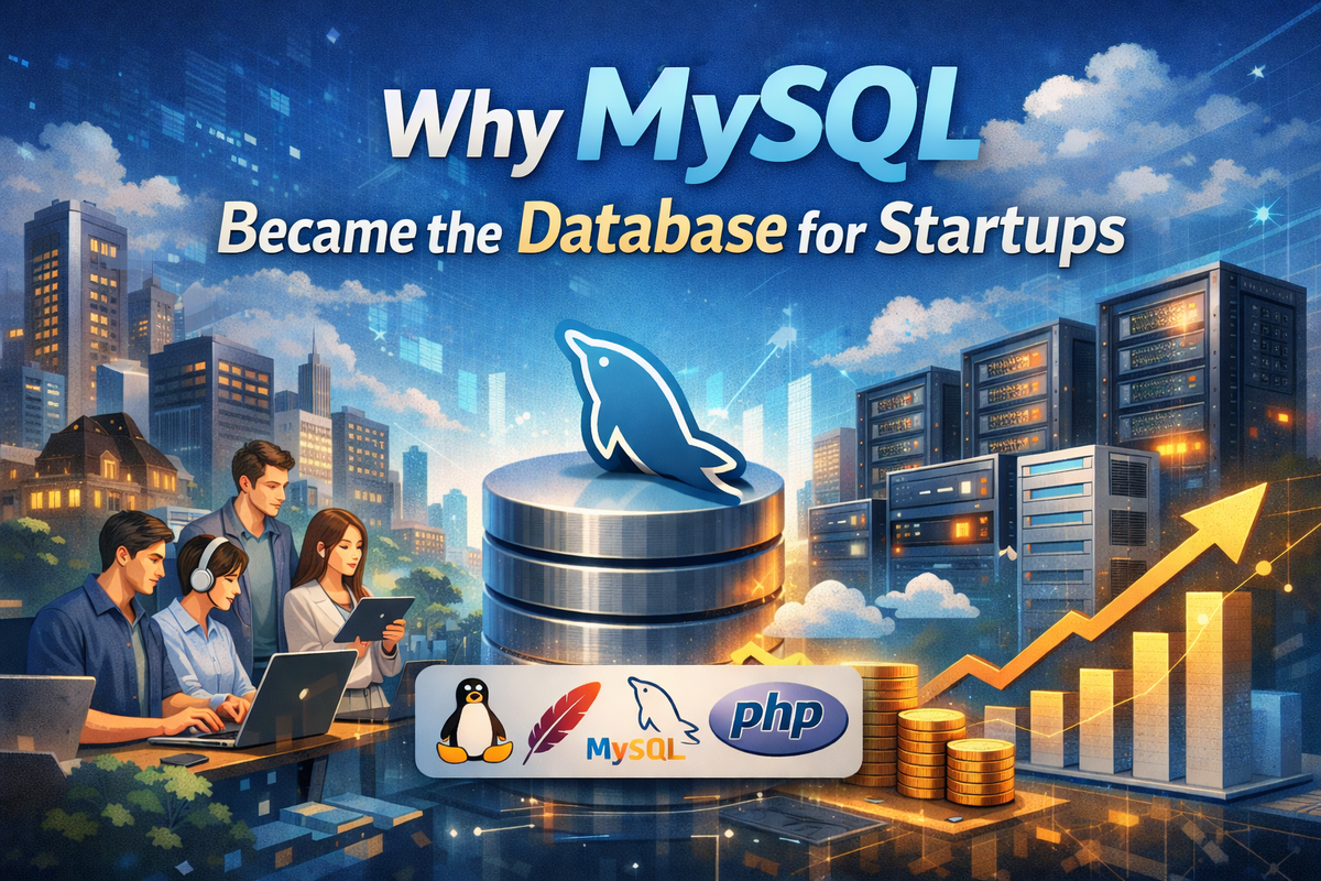 Why MySQL Became the Startup Database — The Small Open Source Project That Disrupted the Database Market