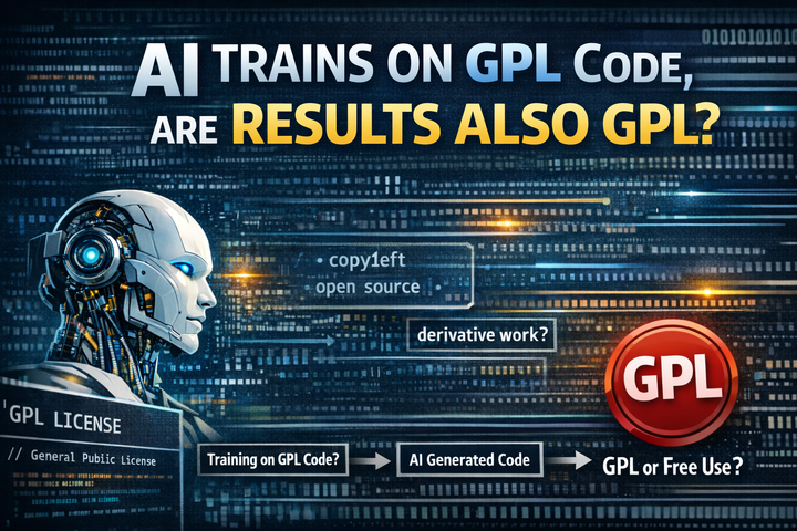 If AI Learns from GPL Code, Is the Output Also GPL? — The Hardest Copyleft Question in the Age of Generative AI