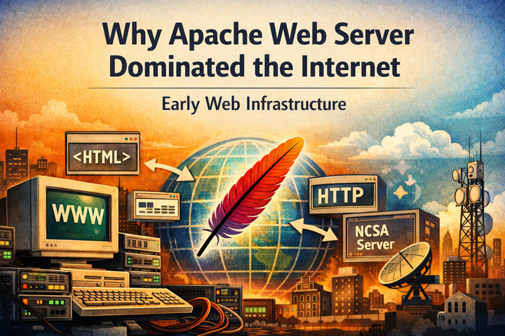 Why Apache Web Server Dominated the Internet — The Early Infrastructure of the Web