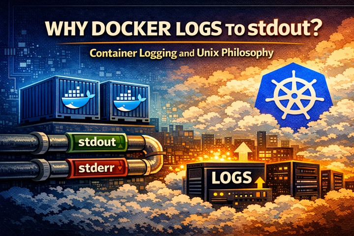 Why Are Docker Logs Written to stdout — How the Unix I/O Model Survived into the Container Era