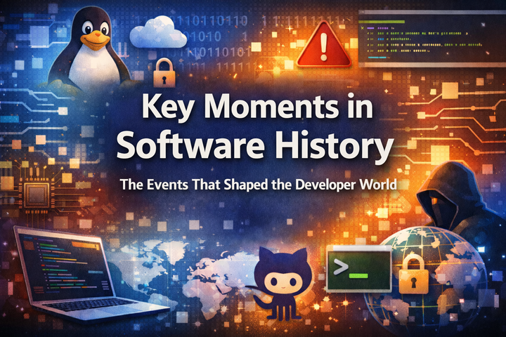 Defining Moments in Software History — The Events That Shaped Today’s Development World