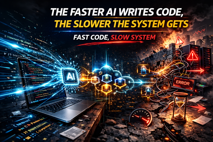 The Faster AI Writes Code, the Slower Systems Become