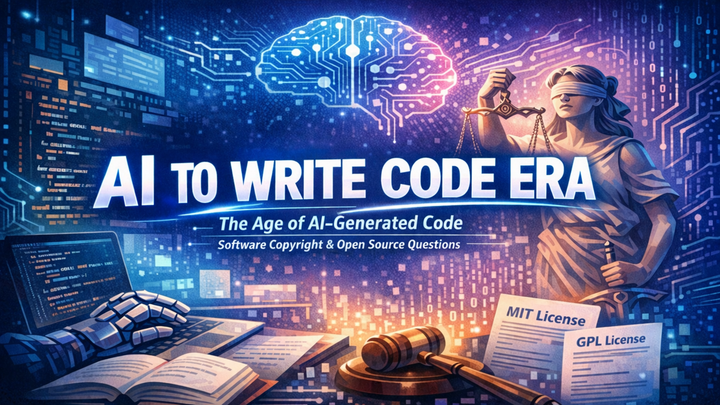 The Age of AI Writing Code — New Questions on Software Copyright and Open Source