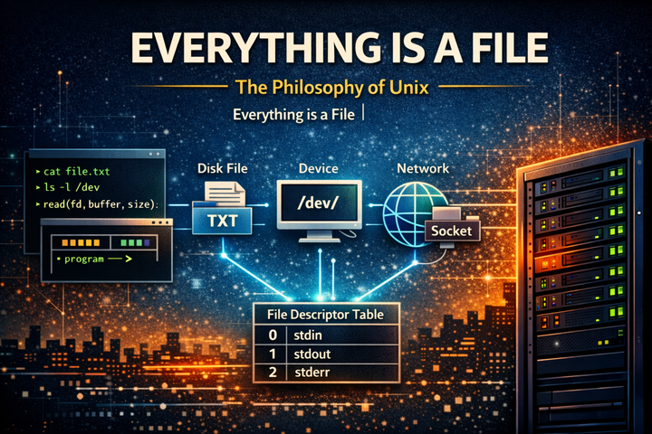 Everything Is a File — Why Unix Turned the World into Files