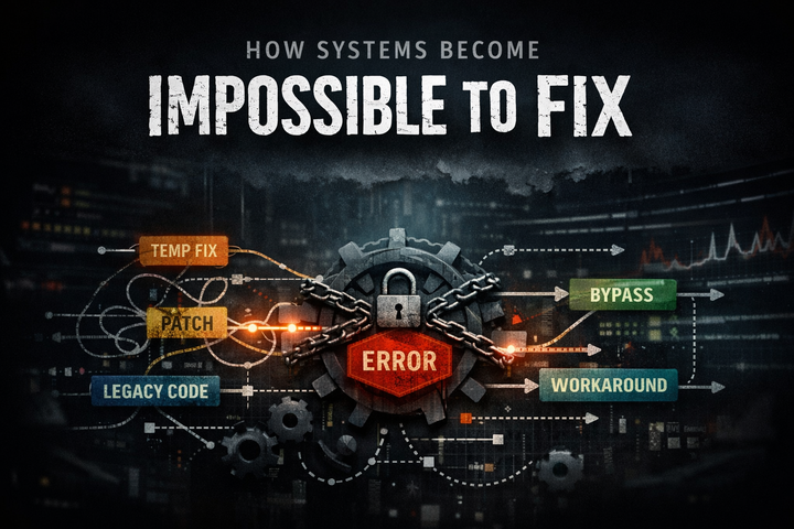 How Systems Become Impossible to Fix