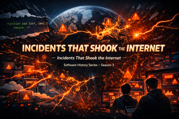 Incidents That Brought the Internet to a Halt — Moments When a Tiny Piece of Code Shook Global Infrastructure
