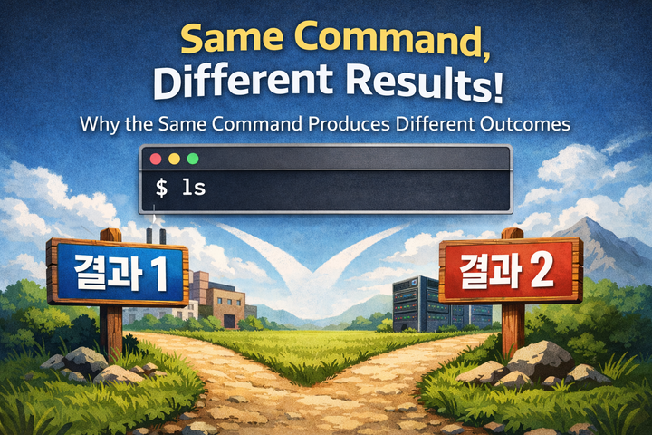 Why the Same Command Produces Different Results — The Decision Model Behind Linux Execution