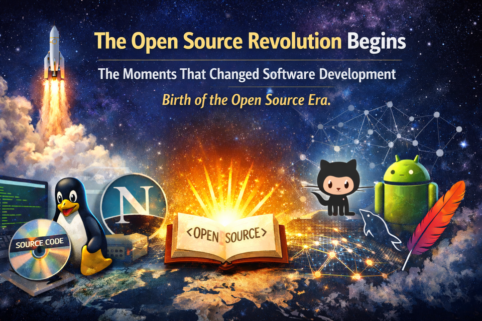 📚 The Moments That Started the Open Source Revolution